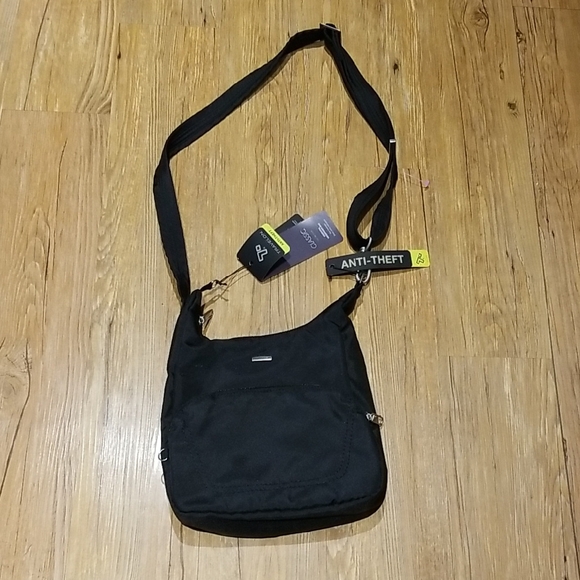 Travelon Handbags - Anti-Theft Black Crossbody Bag